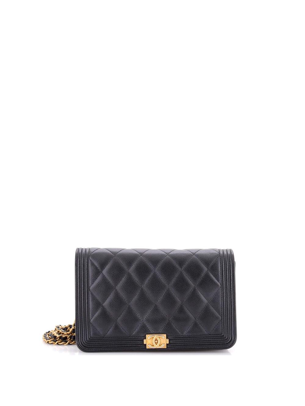 Chanel Boy Wallet On Chain Quilted #296802C26B